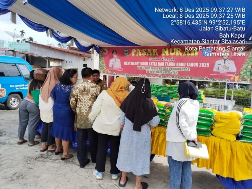 Pemko Pematangsiantar Gelar Pasar Murah